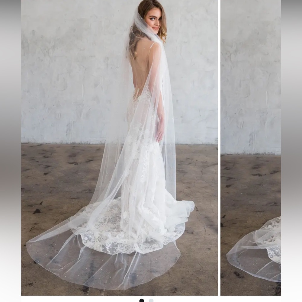 Brides & Hairpins Estee Swarovski Crystal Chapel Veil